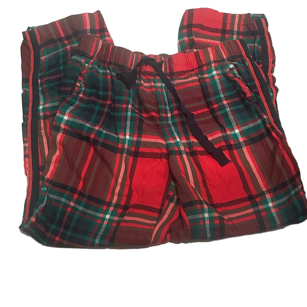 Aerie Festive Plaid Lounge Pants